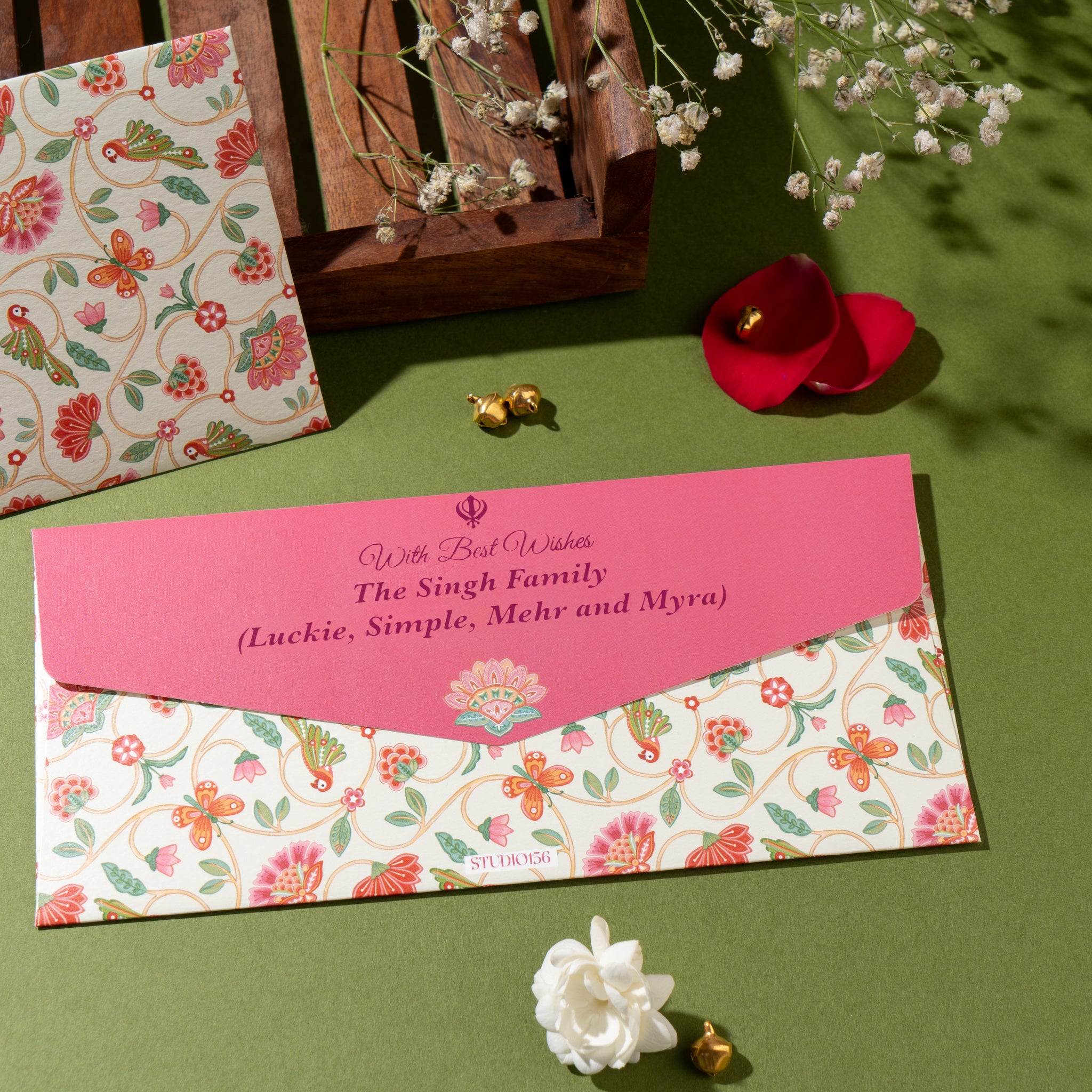 Personalized Money Envelopes | The Pink Floral