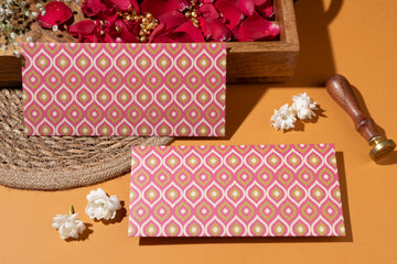 Personalized Money Envelopes | Pink Ikat