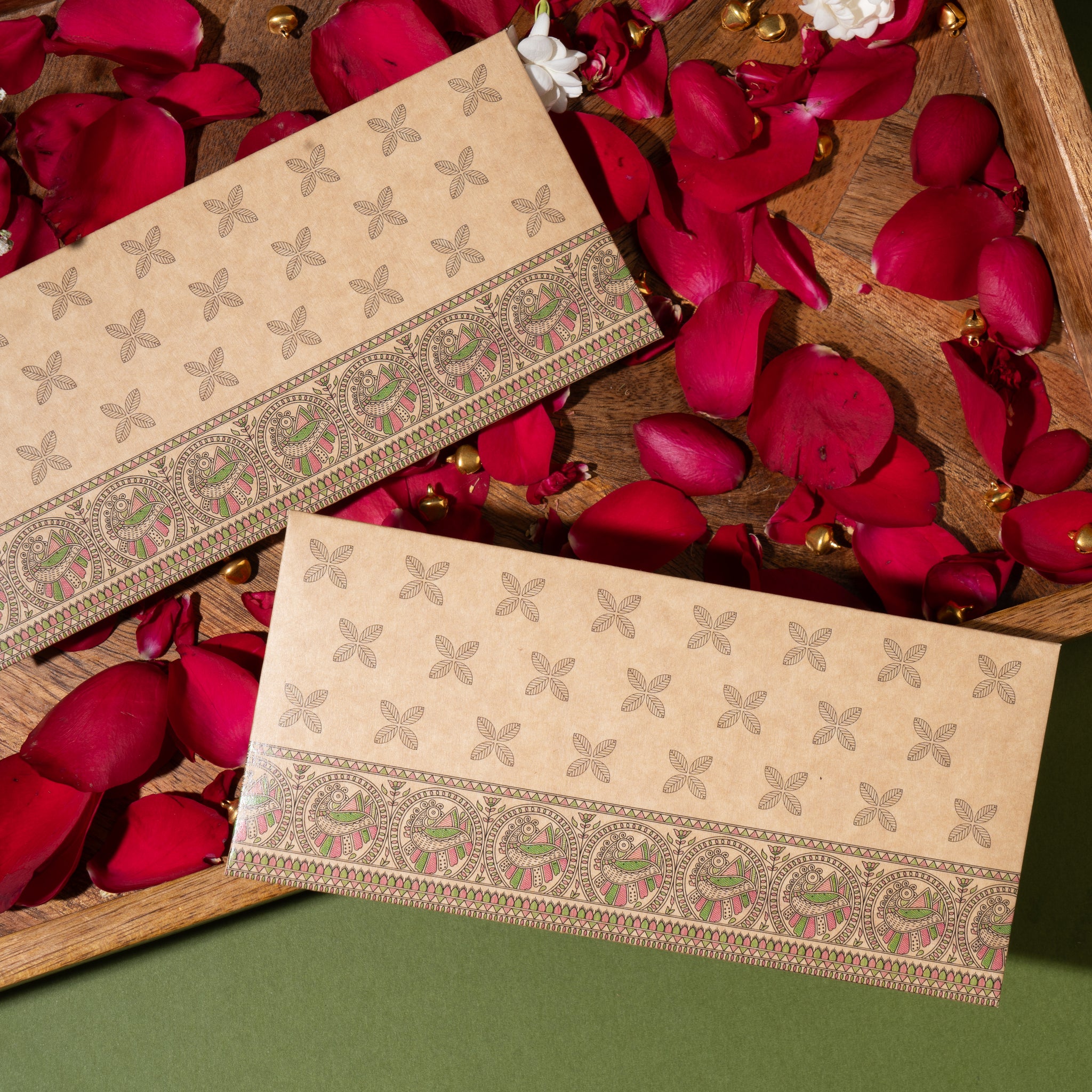 Personalized Money Envelopes | Madhubani | Pack of 100 & 200