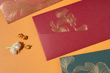 Personalised Gold Foil Money Envelopes | Assorted