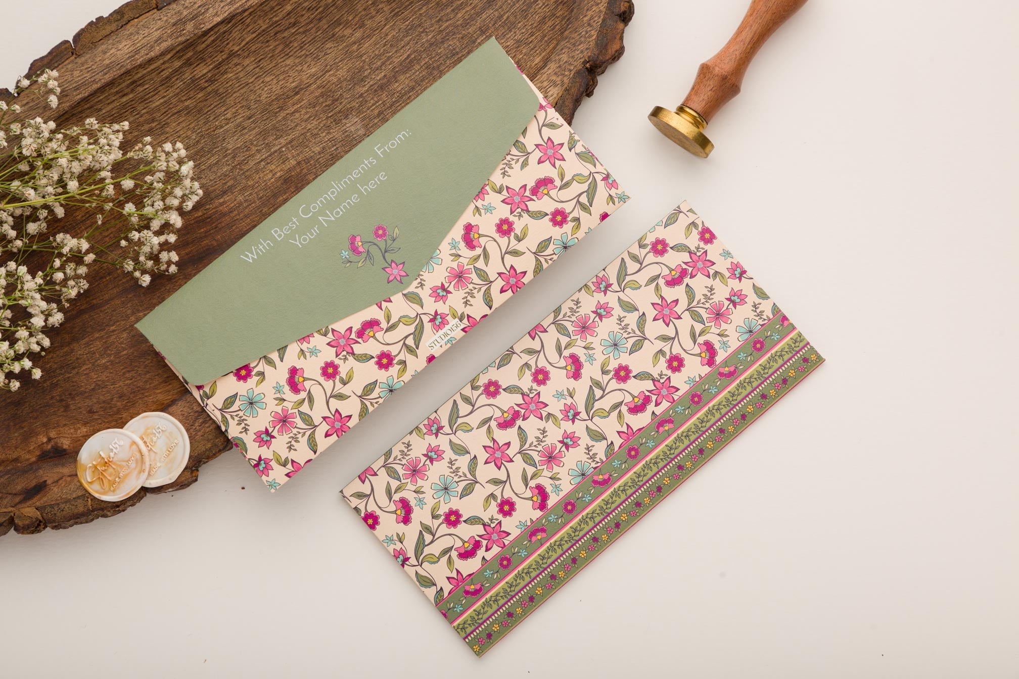 Personalized Money Envelopes | The Jaipur Edit | Pack of 100 & 200